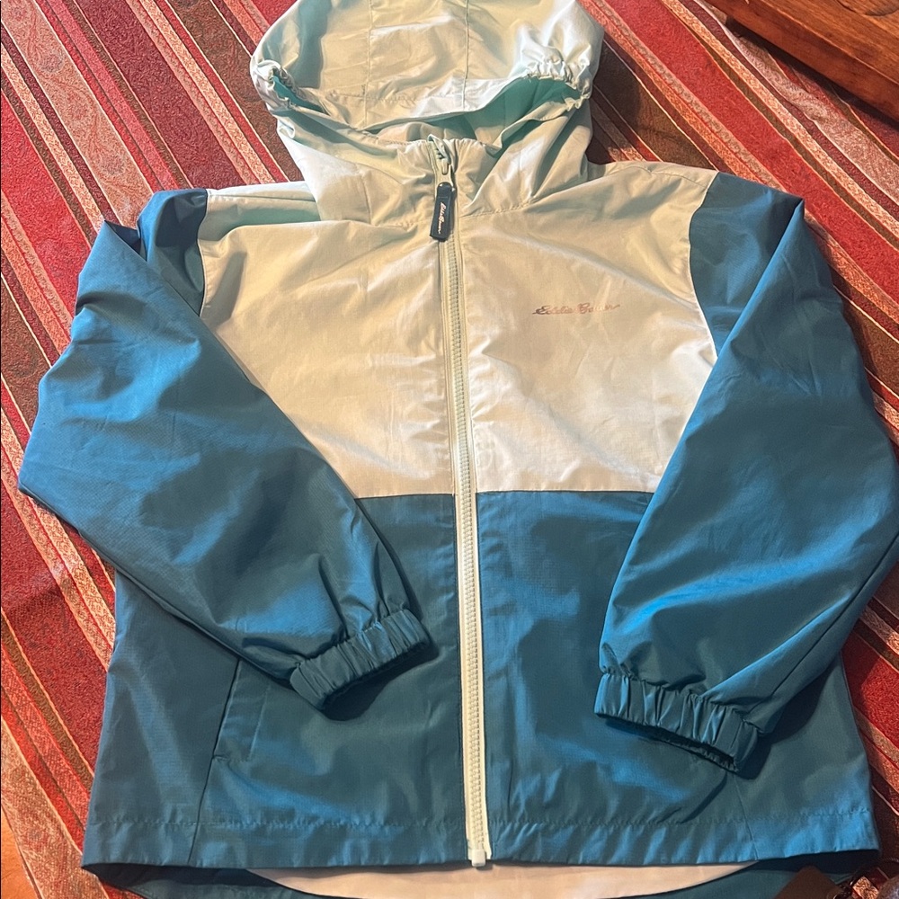 Eddie Bauer Hooded Rain Jacket